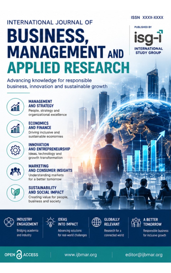 International Journal of Business, Management and Applied Research cover