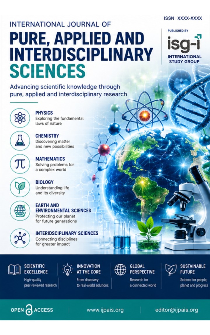 International Journal of Pure, Applied and Interdisciplinary Sciences cover